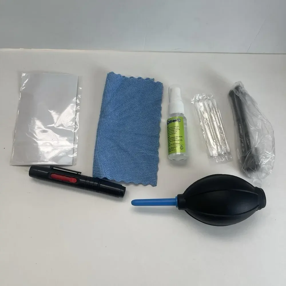 Diginerds 7 Piece Digital Care Kit Camera Cleaning Kit Solution Cloth Brush Swab